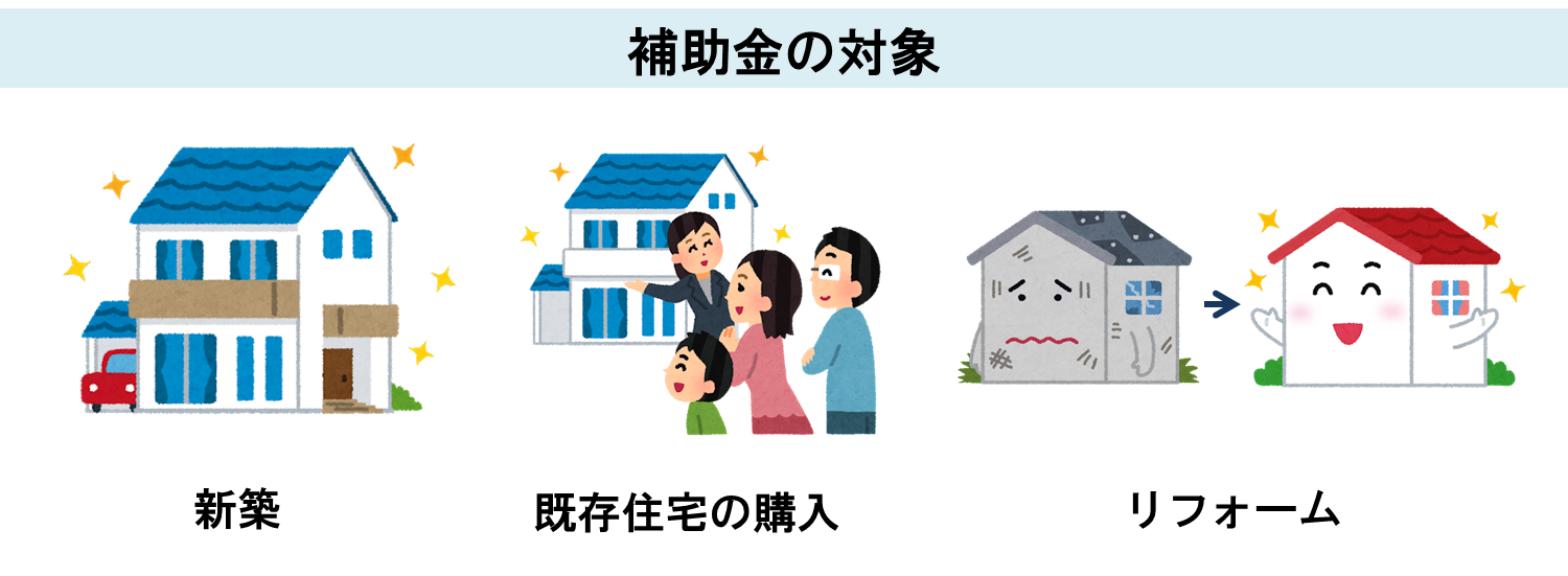 【終了】多様なリフォームが対象の補助金『こどもエコすまい支援事業』